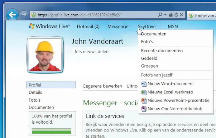 Windows SkyDrive: Altijd overal bij uw data-16258432