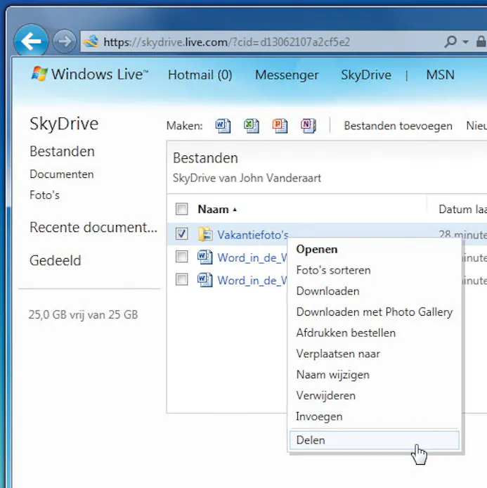 Windows SkyDrive: Altijd overal bij uw data-16258472