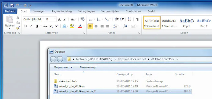 Windows SkyDrive: Altijd overal bij uw data-16258479