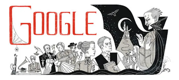Bram Stoker Dracula Google Doodle-16472377