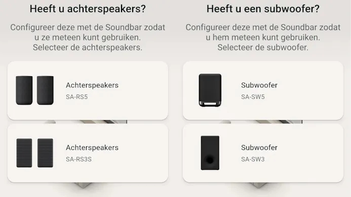 Twee screenshots van Bravia Connect.