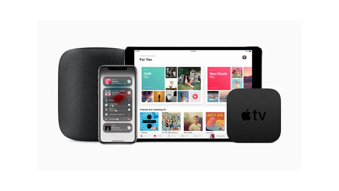 Een overzicht van Apple-toestellen met AirPlay.