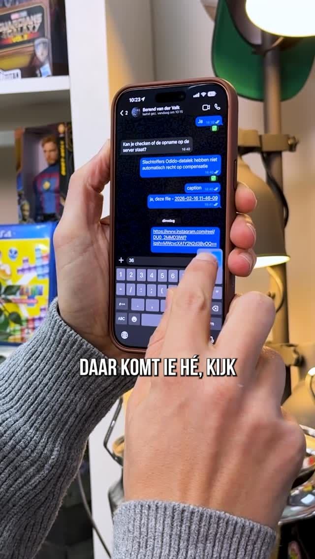 Als je snel het ‘°’-teken wilt gebruiken op iPhone