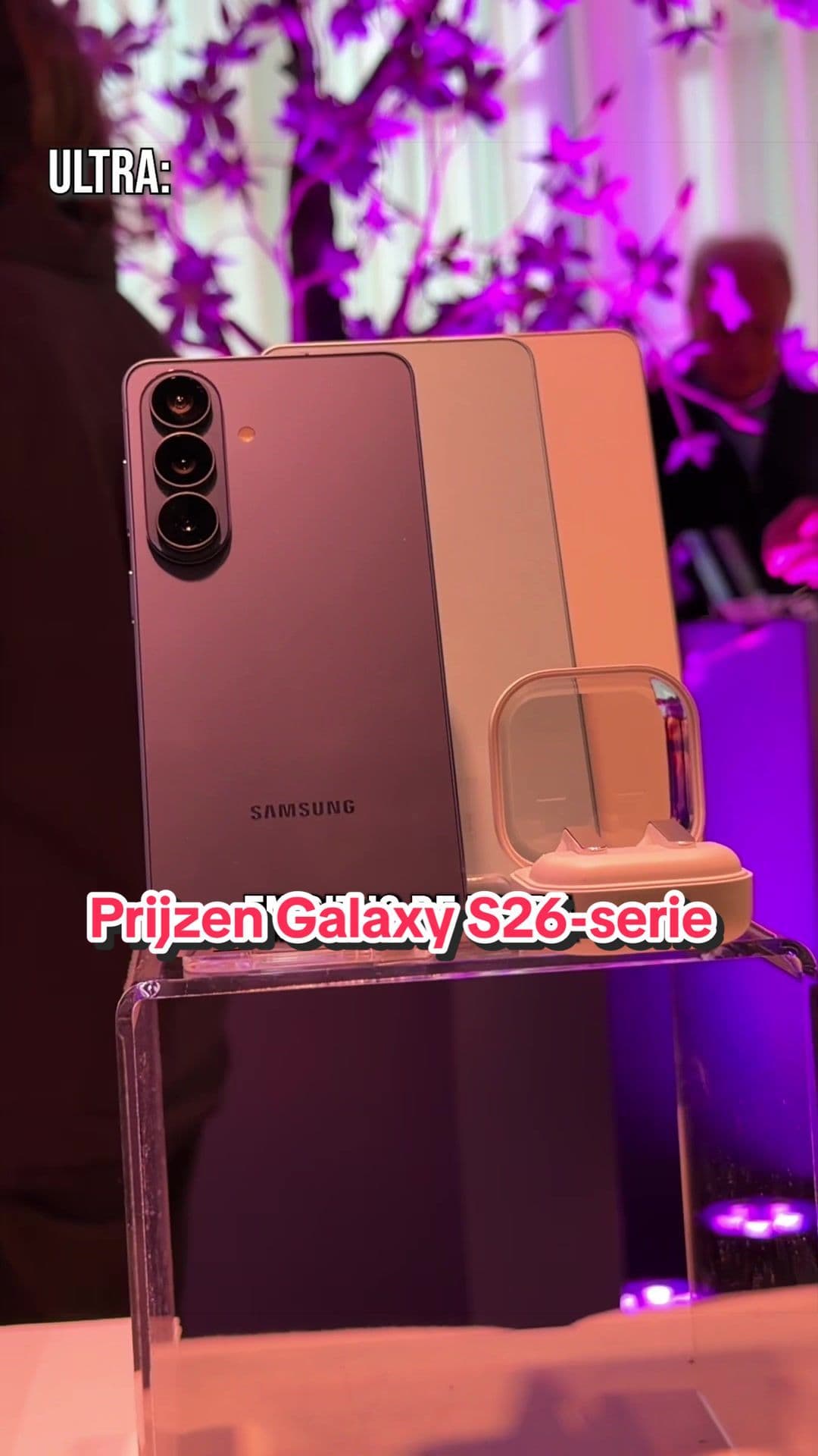 De prijs van de Samsung Galaxy S26, S26+ en S26 Ultra #tech #gadget