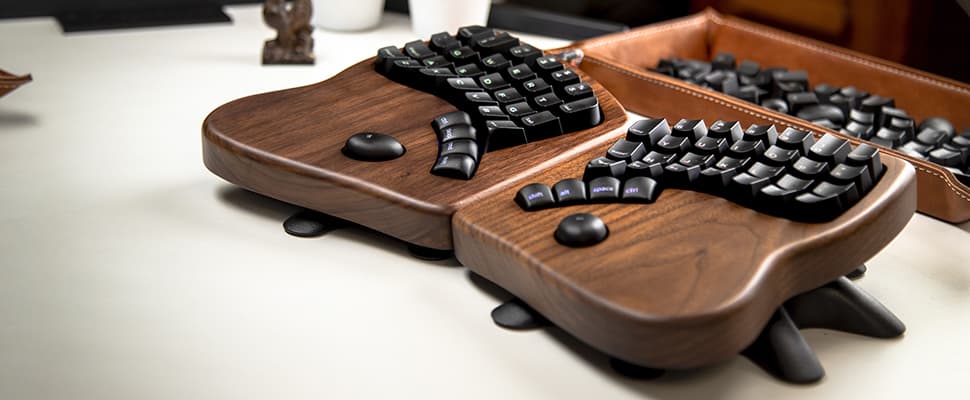 Ergonomie in stijl met Keyboardio Model 100 