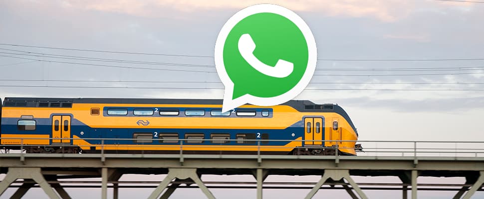 Overlast in NS-treinen krap 2500 keer via WhatsApp gemeld