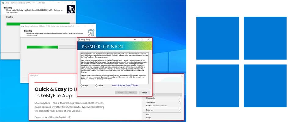 Pas op voor onofficiële Windows 11-downloads vol malware