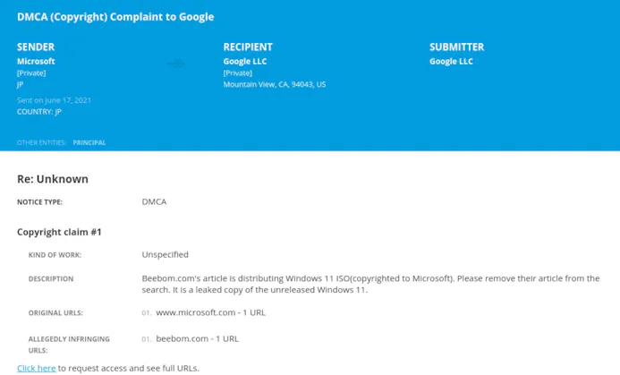 Google verwijdert links naar Windows 11-downloads uit zoekresultaten-15083310