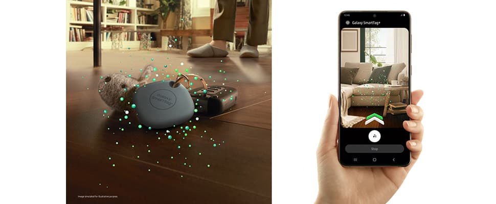 Spullen terugvinden dankzij augmented reality met Samsung SmartTag+