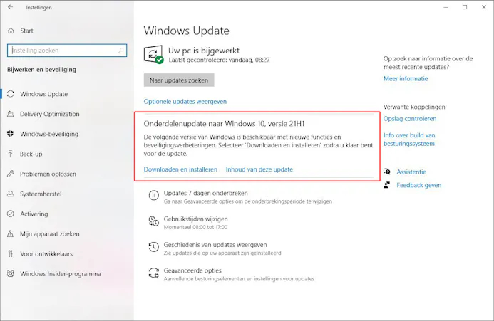 Windows 10 mei 2021-update installeren vanaf nu mogelijk (21H1)-15083408