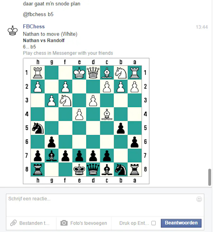 Tussendoortje: Potje schaken in Facebook Messenger-15748227