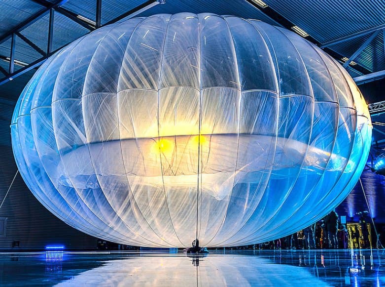 Internet op grote hoogte: de (proef)ballon van Google