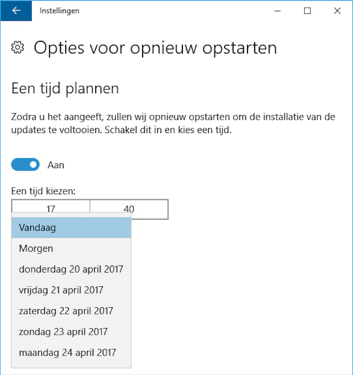 Windows 10 Creators Update beschikbaar in Windows Update-15754066