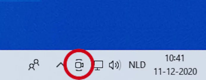 Zo verwijder je het Nu vergaderen-pictogram in Windows 10 -15755594