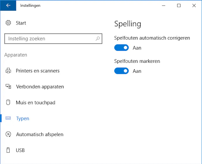 Zo schakel je de ingebouwde spellingscontrole in Windows 10 uit-15756238
