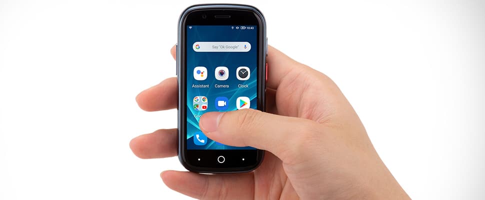 Jelly 2-smartphone is even klein als bankpas