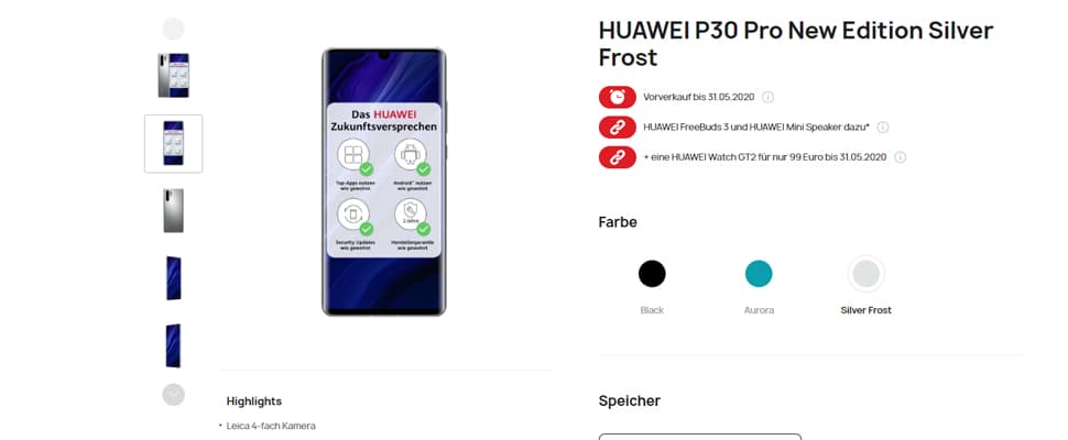 Huawei brengt P30 Pro met Google-apps opnieuw uit