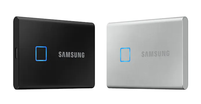 Snel, licht en schokbestendig: Samsung Portable SSD T5 en T7 Touch-15763616
