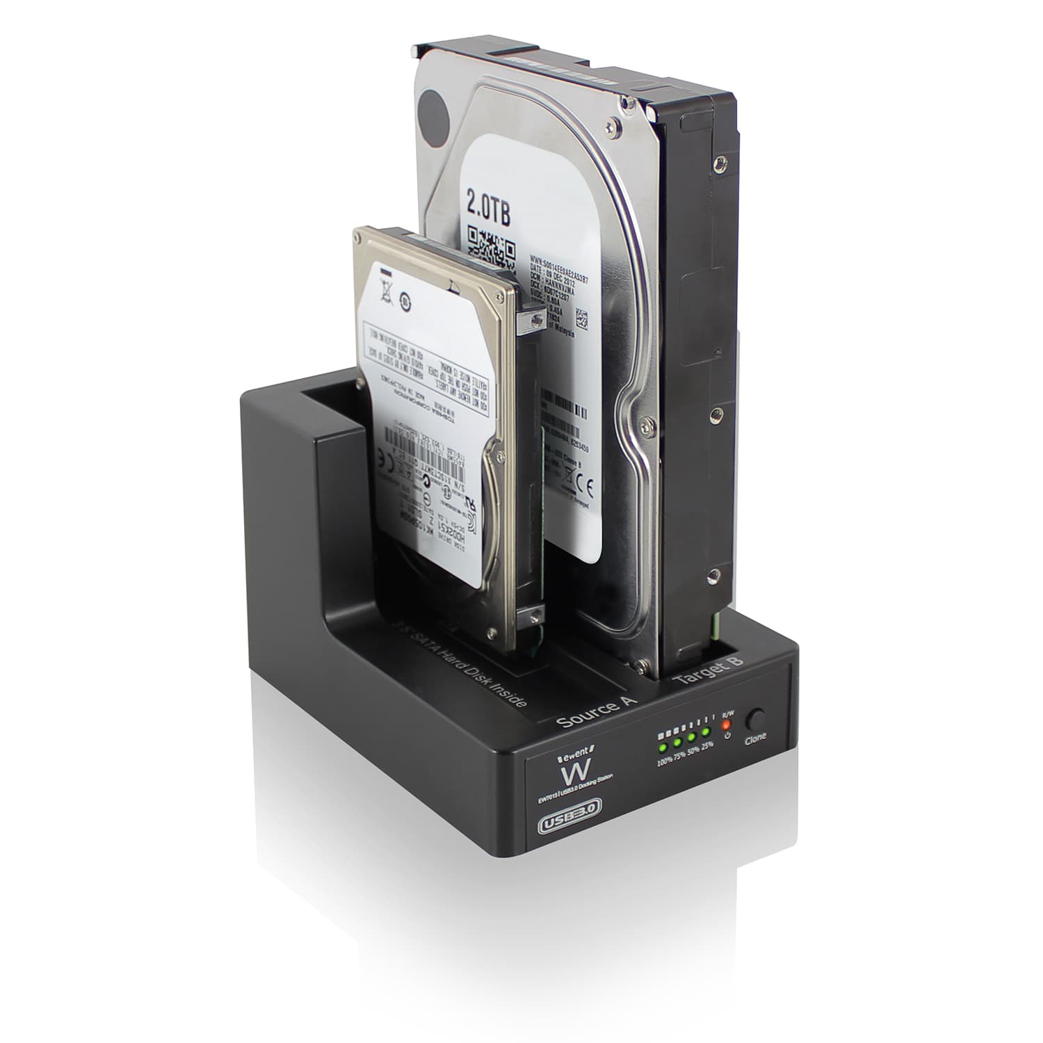 Review: Ewent Dual Docking Station USB 3.0 for SATA 2.5” and 3.5” EW7015