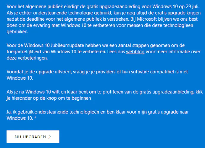 Workshop: Windows 10 gratis installeren als upgrade of schone versie-15766803
