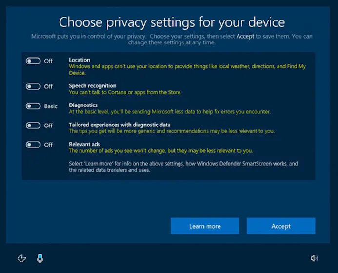 Privacy-instellingen Windows 10 worden overzichtelijker-15766958