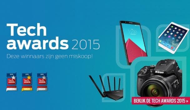 Tech-awards 2015 - de uitslag