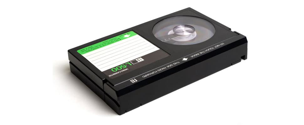 Einde verkoop Betamax-videobanden in zicht