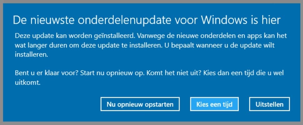 Automatische Windows-updates worden slimmer