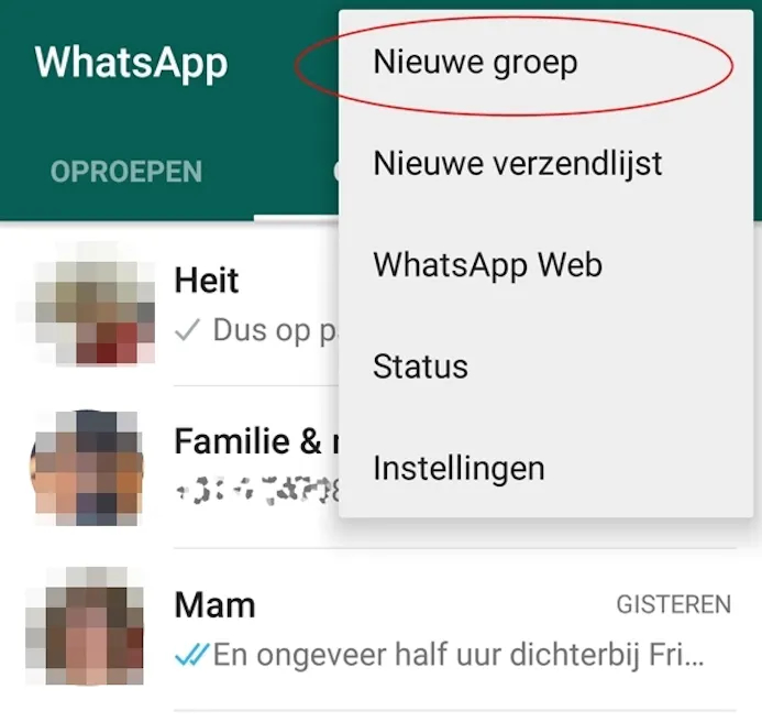 Hoe kan ik een WhatsApp-groep aanmaken en beheren?-15788590