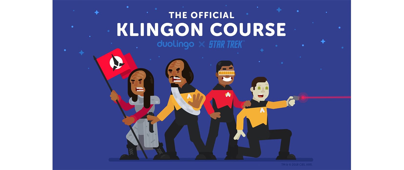 Duolingo’s Klingon-cursus is eindelijk beschikbaar