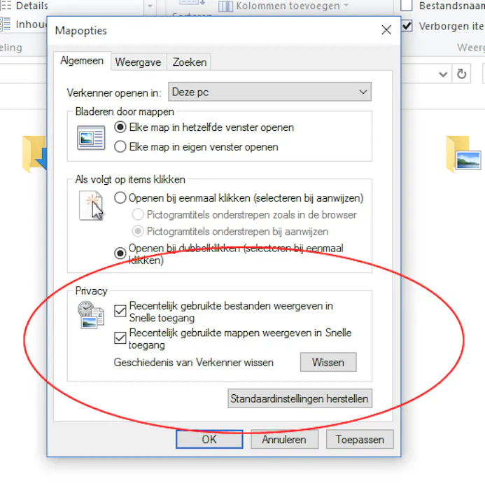 Windows 10: Bestanden en mappen uit Snelle toegang verwijderen-15796523