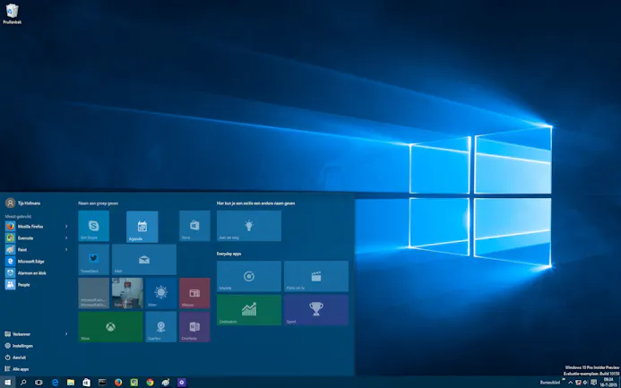 Alles over het nieuwe startmenu van Windows 10-15796773