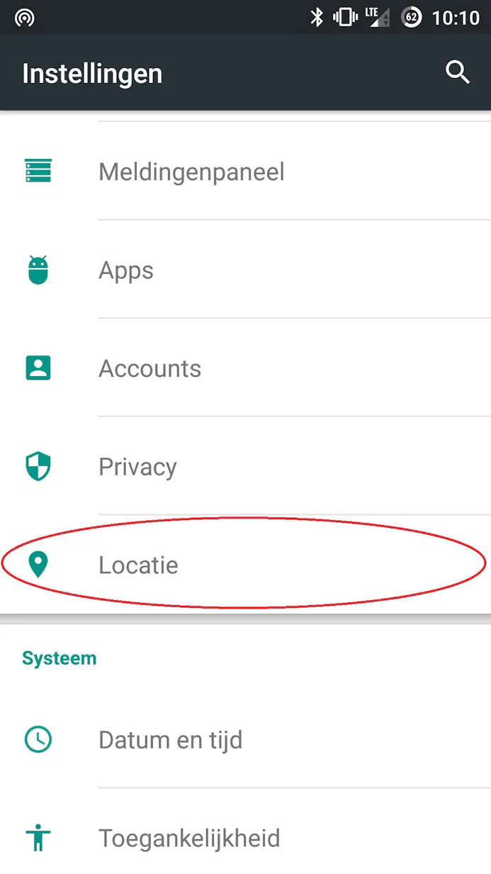 Hoe zet je Googles locatiegegevens uit in Android?-15796861