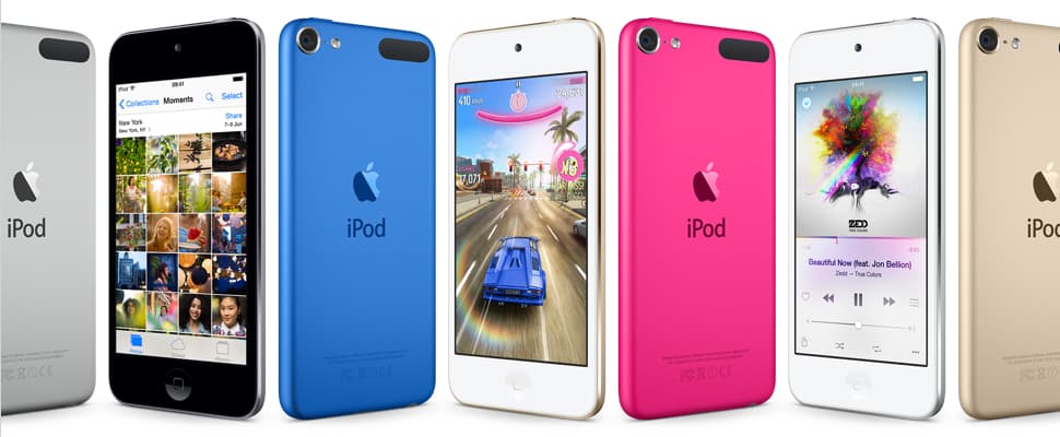 Apple geeft iPod-lijn een opfrisbeurt
