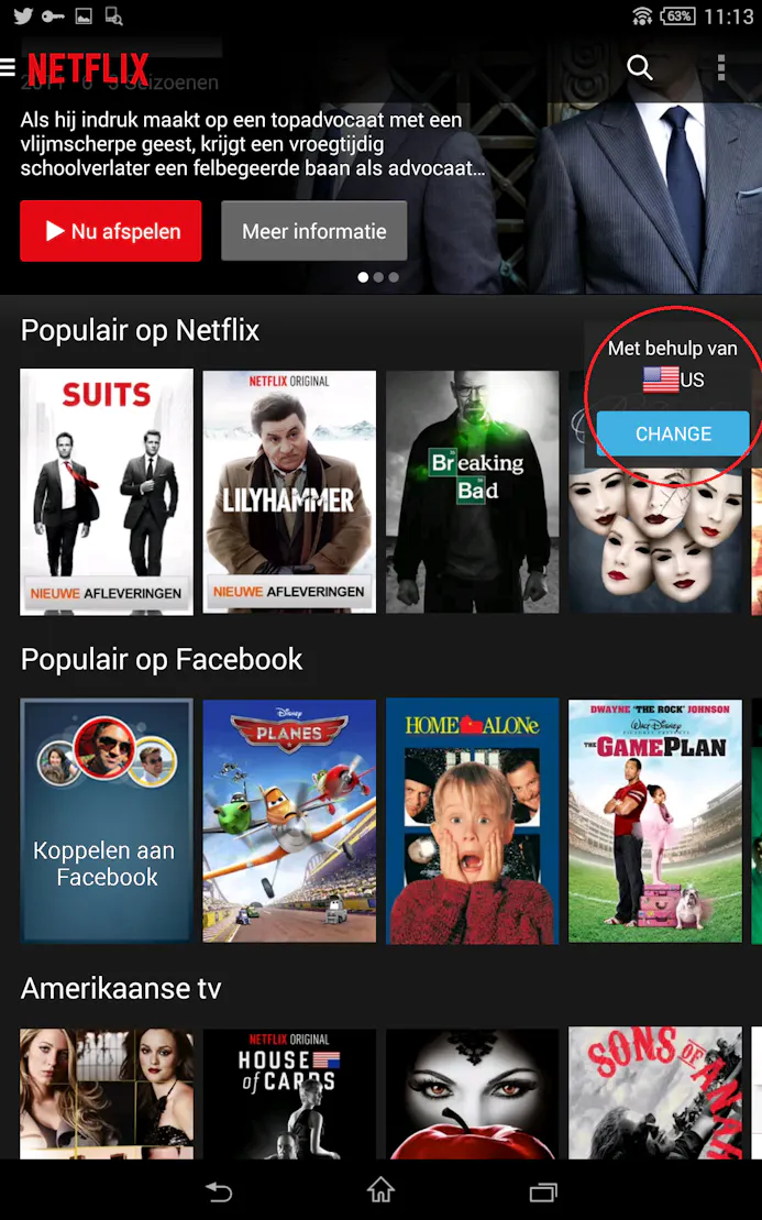 Kijk het Amerikaanse Netflix-aanbod op je smartphone of tablet-15984135