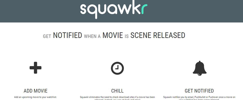 Op de hoogte van nieuwe torrents met Squawkr