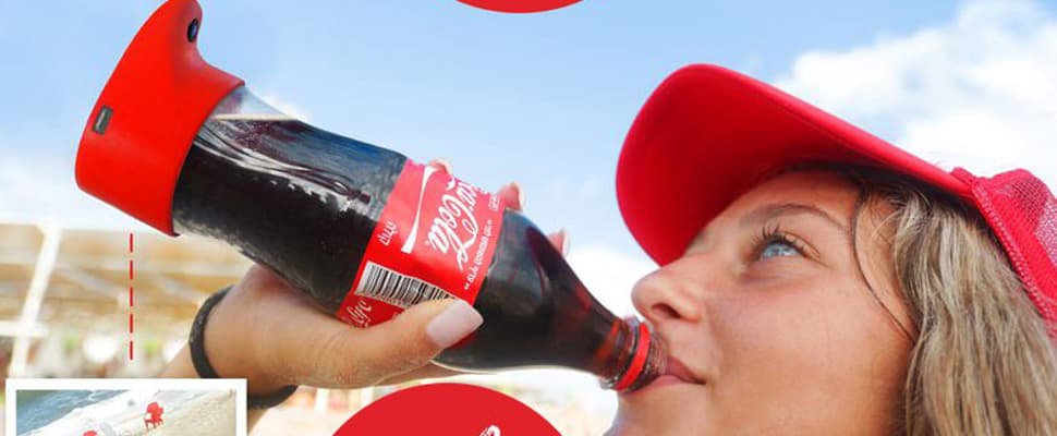 Coca-Cola ontwerpt selfie-fles