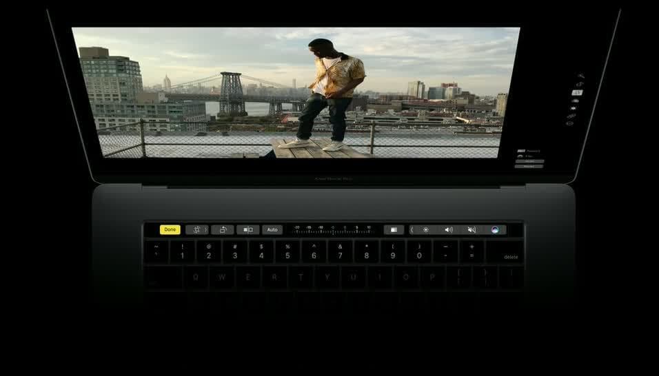 Dit is Apples nieuwe Macbook Pro met Touch Bar