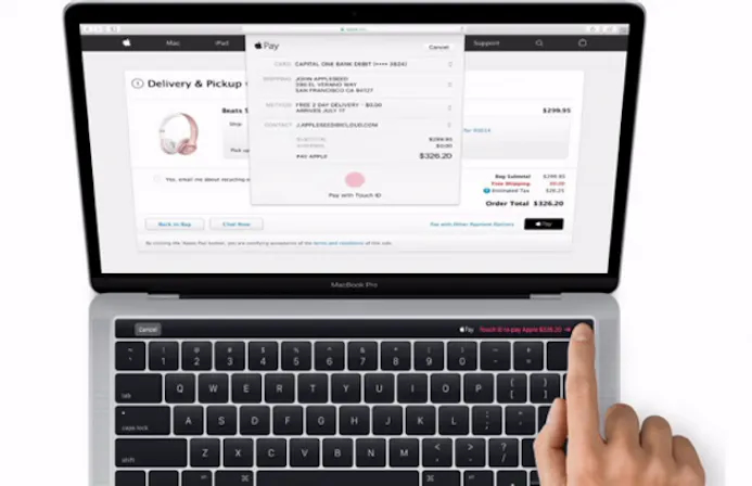 Apple presenteert nieuwe 13" en 15"Macbook Pro met Touch Bar-15984969