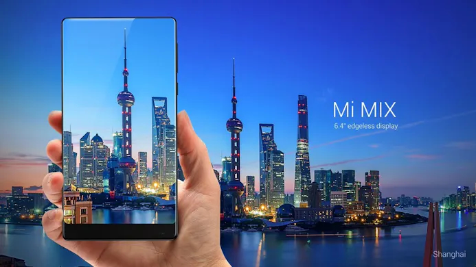 Xiaomi 's nieuwste smartphone heeft een bijna randloos beeldscherm-15985049