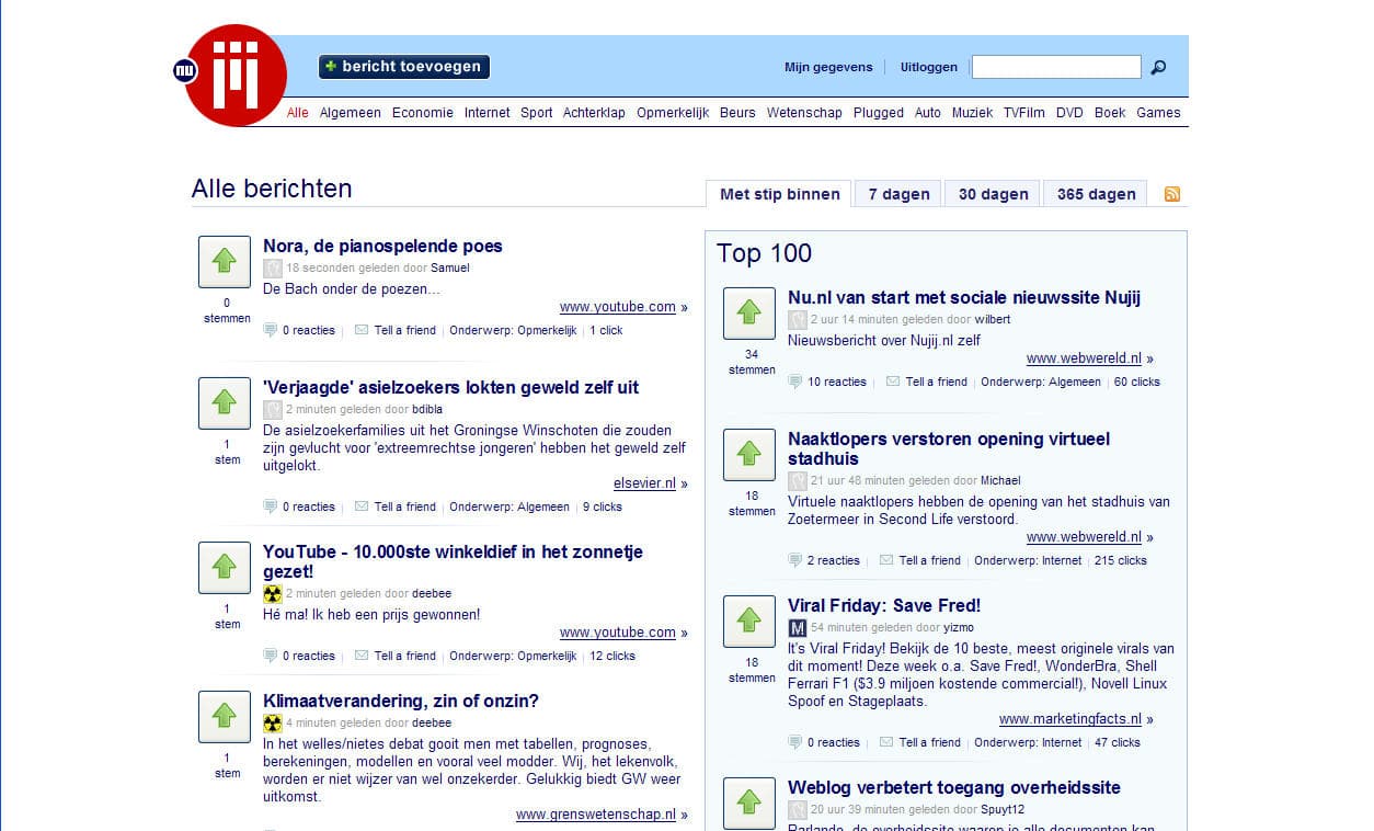 Nu.nl lanceert sociale nieuwssite: Nujij.nl