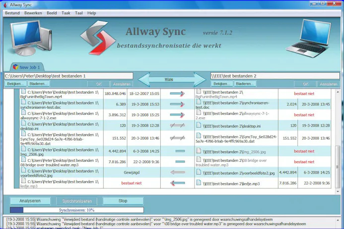 Synchroniseer uw documenten met Allway Sync-16015393