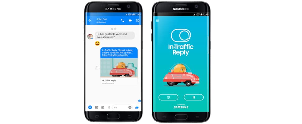 Verkeersveiligheid-app standaard op ieder Samsung-toestel