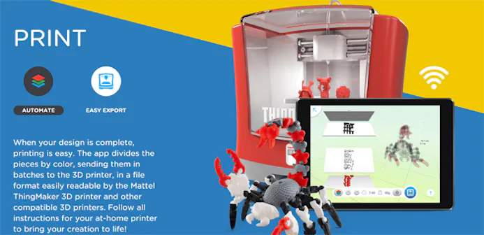 Mattel onthult 3D-printer voor de kleintjes: ThingMaker-16218301