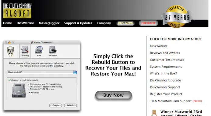 DiskWarrior: Mac-schijfproblemen oplossen-16252580