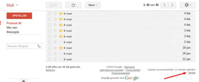 Controleer zelf of je Gmail is gehackt-16252728