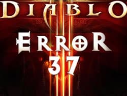 Diablo III error 37 en 3003 teisteren gamers