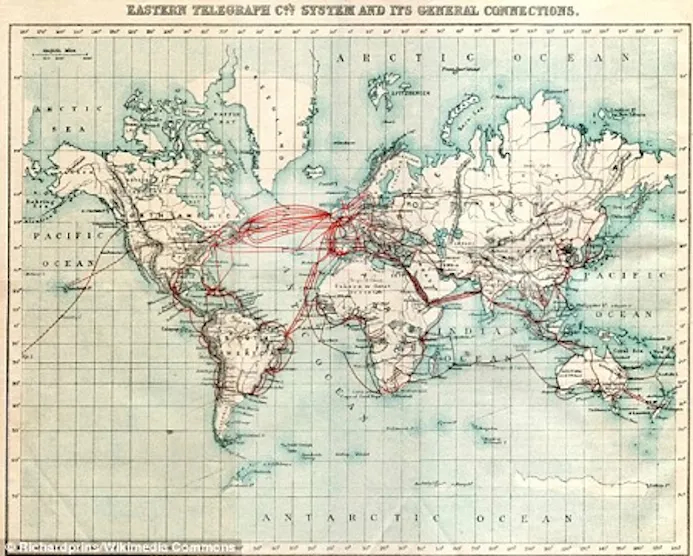 Bekijk deze prachtige interactieve kaart van alle internetverbindingen ter wereld-16253163