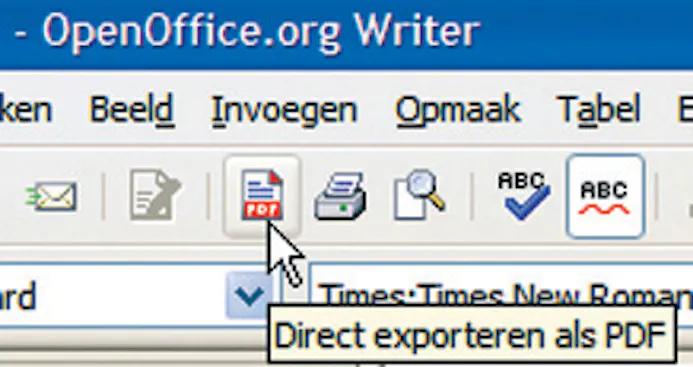 Pdf's maken vanuit OpenOffice.org-16255299
