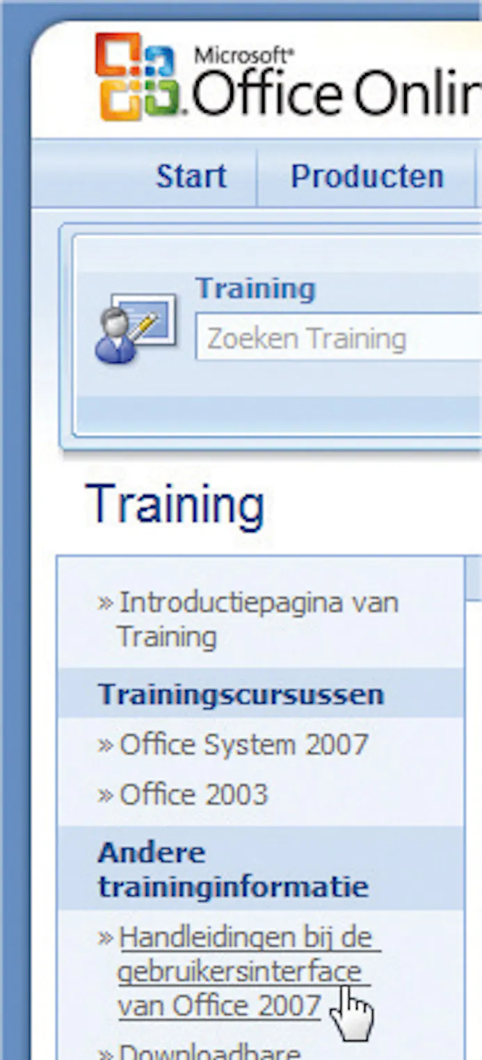 Wegwijs in Office 2007-16256250